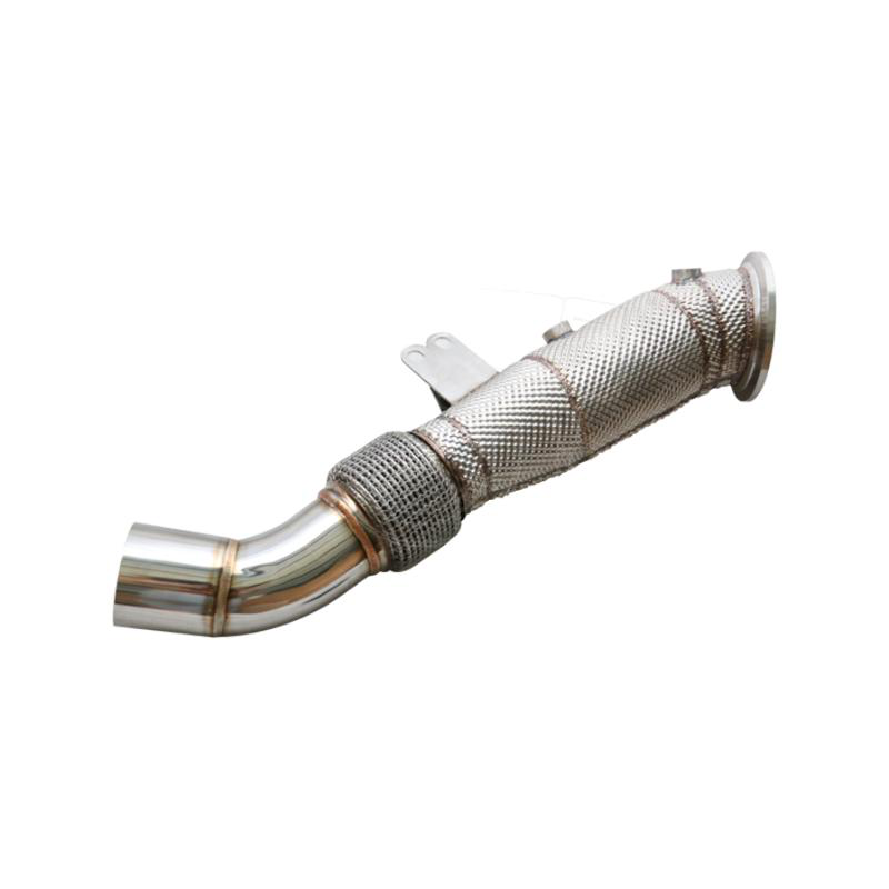 KONG Performance Downpipe med varmeskjold 4,5”  BMW B58 M240i / 340i / 440i / 540i / 740i xDrive (2016+)