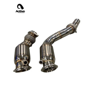 Active Autowerke S55 GESI G-Sport Cat Downpipes – BMW M2 Competition, M3 F80, M4 F82/F83 – bilde 2