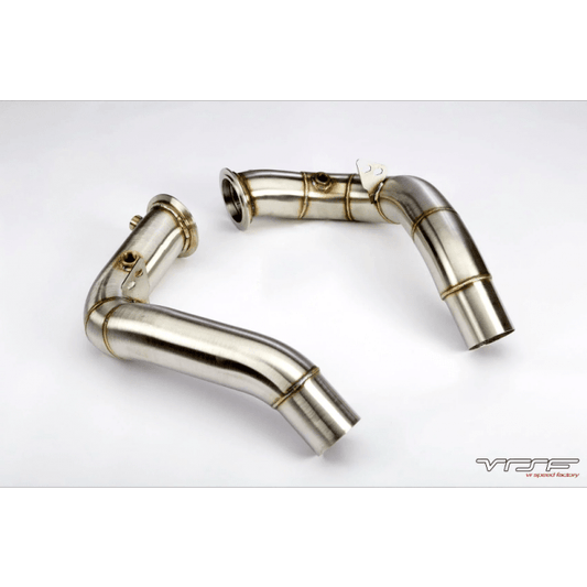 VRSF S63/S63TU 3" Catless Downpipes – BMW M5 F10, M6 F12/F13/F06, X5M E70, X6M E71
