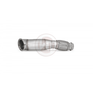 WagnerTuning B58 G Decat Downpipe — SS304 konstruksjon detalj