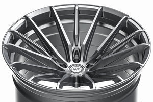 Wheelforce WF CF.4 - FF | Full set med MICHELIN + TPMS KONG PERFORMANCE