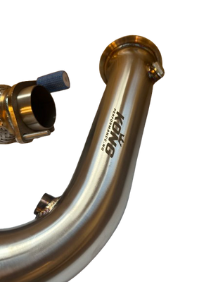 KONG Exhaust Catless Downpipe — BMW M3 F80 / M4 F82 (S55) 2014+