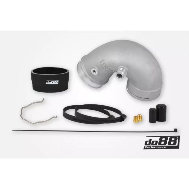 DO88 S55 F8x 3.5" Aluminium J-Pipe Intercooler–Throttle Body – BMW M2C, M3 F80, M4 F82/F83