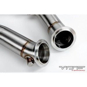 VRSF S55 3" Race Catless Downpipes – BMW M2 Competition F87, M3 F80, M4 F82/F83 – bilde 3